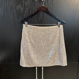 NWT Banana Republic Sequins Skirt -Size 4